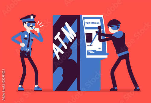 ATM hacking crime