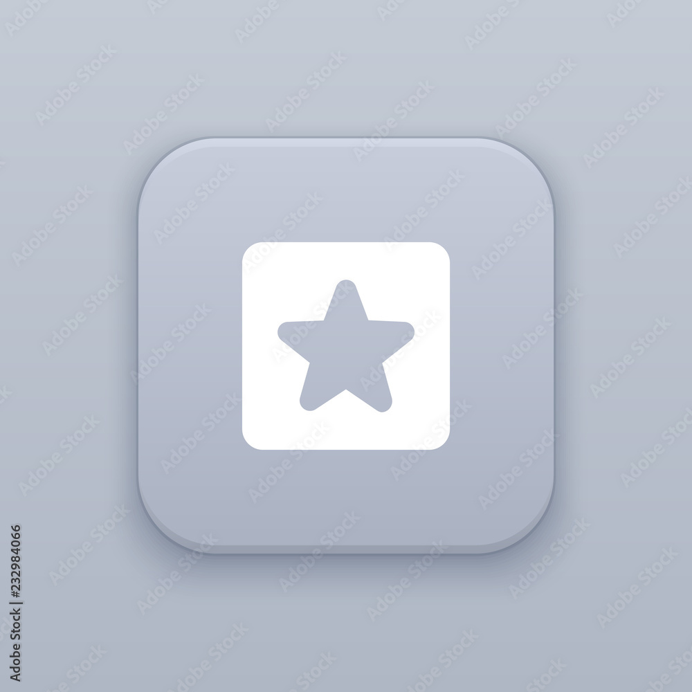 Rating, star button, best vector Rating, star button, best vector