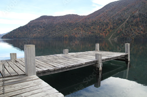 Lago Hermoso, San Martin de los Andes, Neuquen, Patagonia Argentina photo