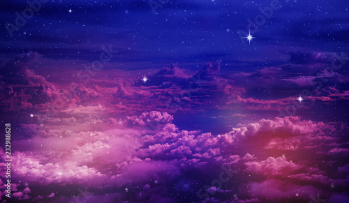Fototapeta Naklejka Na Ścianę i Meble -  colorful night sky