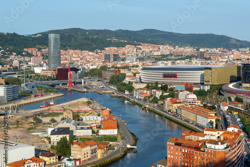 Bilbao from Kobetamendi, Basque Country, Spain photo