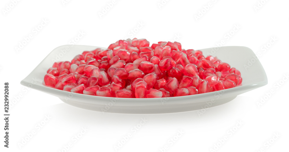 pomegranate isolated on white background. pomegranate isolated on white background.