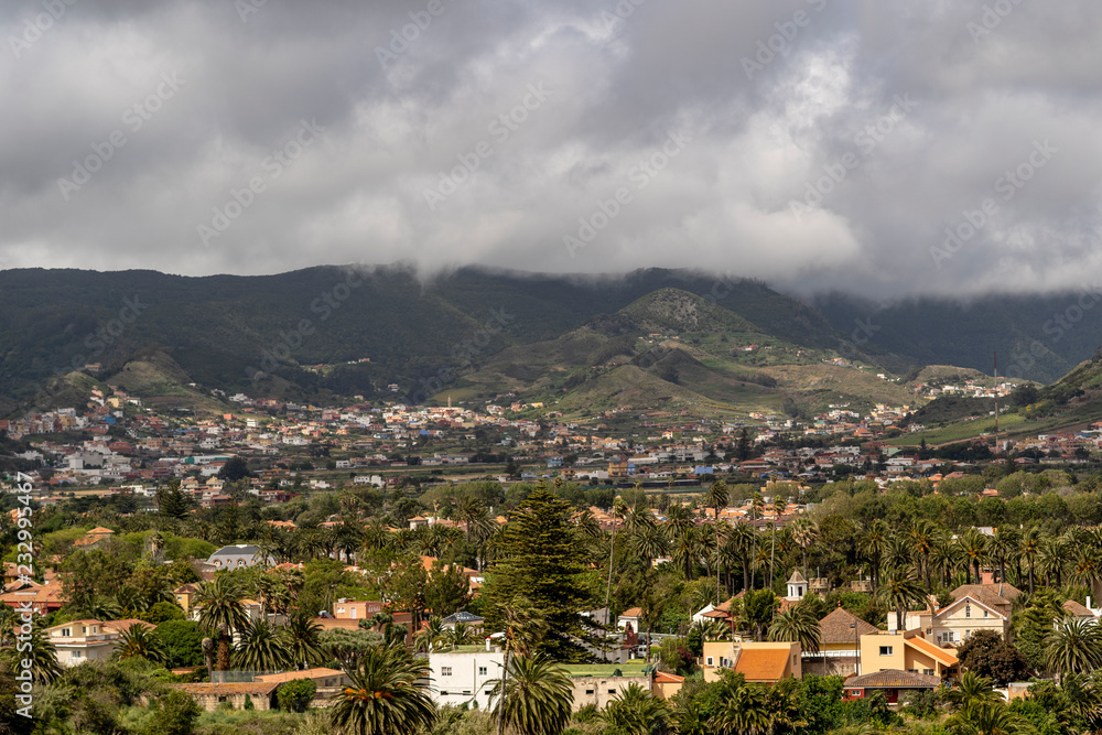Views of the city of San Cristobal de la Laguna, Tenerife, Canary Islands