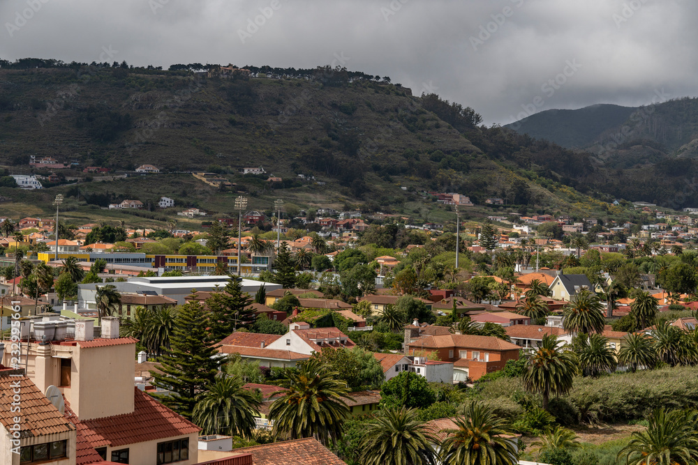 Views of the city of San Cristobal de la Laguna, Tenerife, Canary Islands