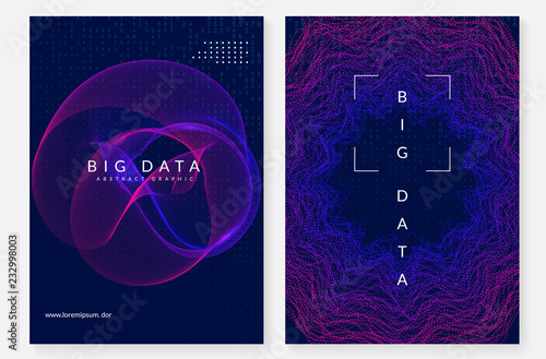 Artificial intelligence background. Technology for big data, visualization, deep learning and quantum computing. Design template for information concept. Digital artificial intelligence backdrop.