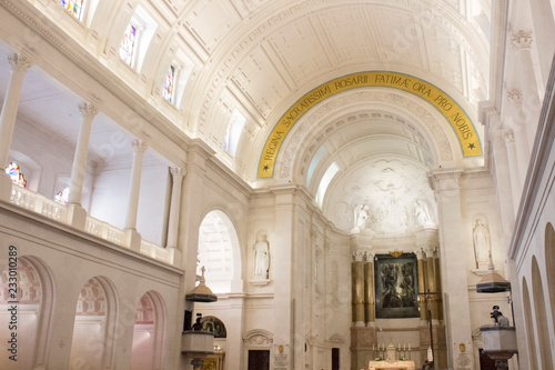 Inside The Sanctuary of Fatima (Basilica of Our Lady of Fatima), Portugal