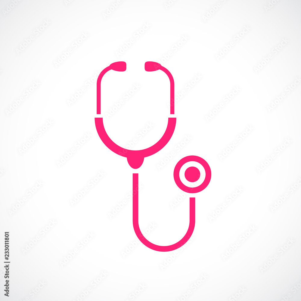 Doctor tool stethoscope icon Doctor tool stethoscope icon