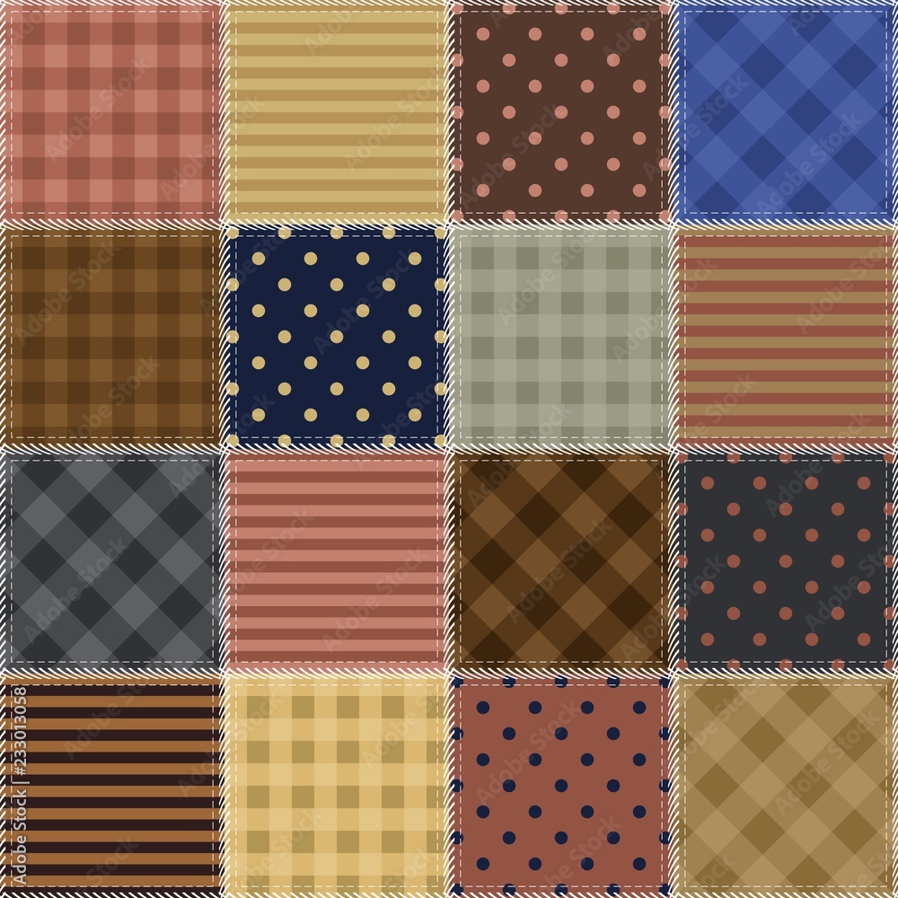 patchwork background with different patterns patchwork background with different patterns