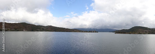 The reservoir of ullibarri-gamboa in Álava, Basque Country photo