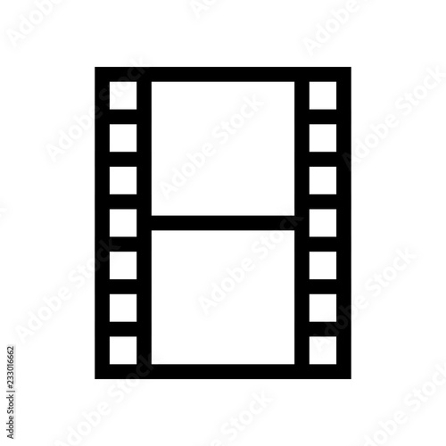 Movie icon vector