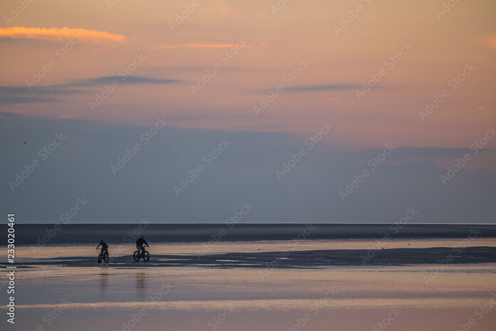 plage vélos