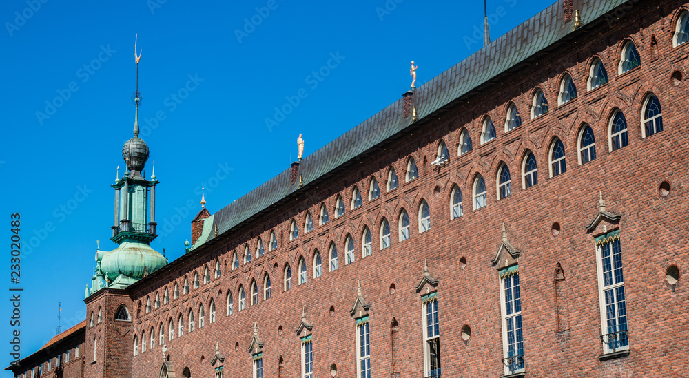 city hall building stockholm