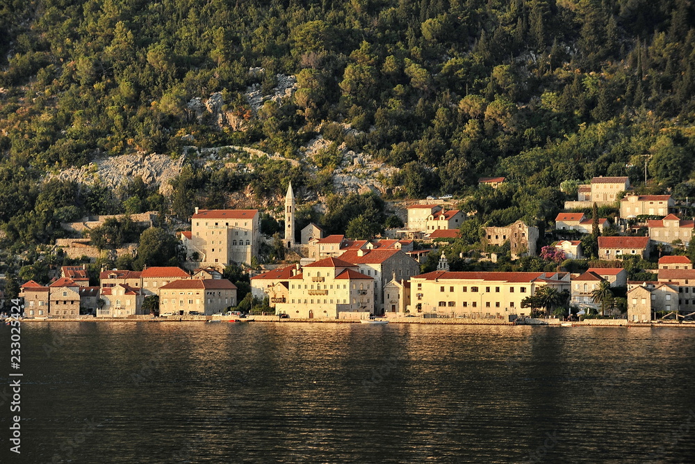 Boko-Kotor Bay in Montenegro.