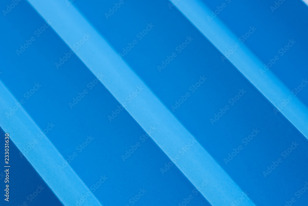 Fototapeta premium blue sheet of paper folded background