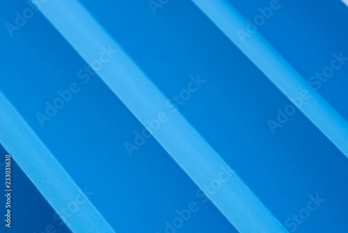 blue sheet of paper folded background
