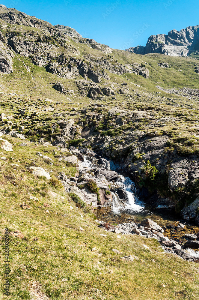 Mountains of Cerler in the Pyrenees