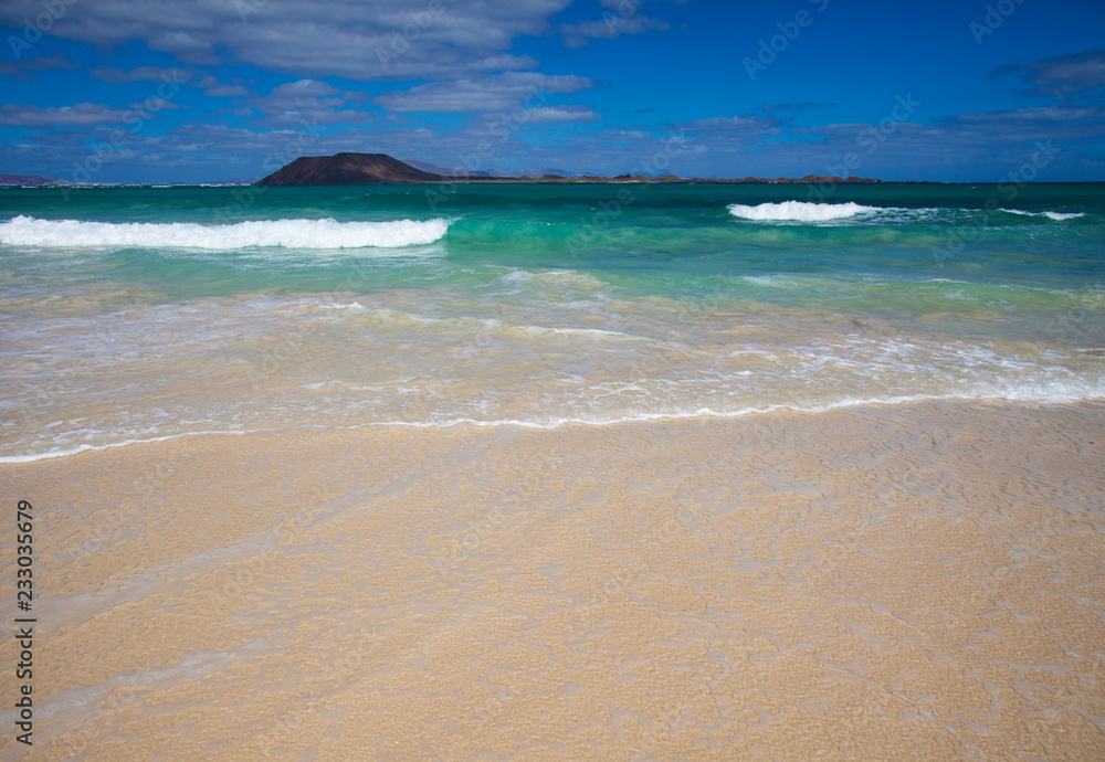 Fuerteventura, view from Flag Beach Fuerteventura, view from Flag Beach