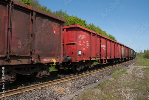Train, Wagon, rail