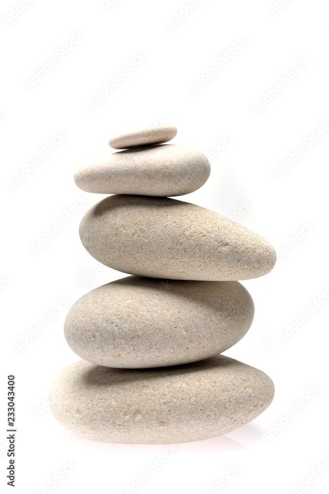 pile of stones isolated on white background pile of stones isolated on white background