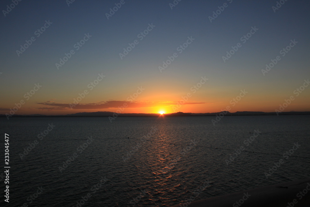 Obraz premium atardecer