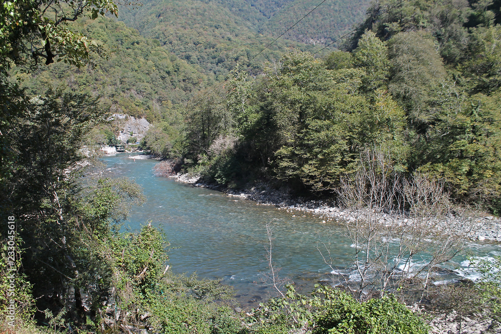 river in mountains river in mountains