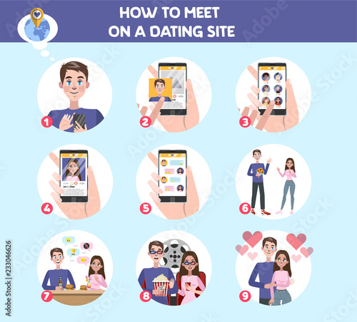 How to use online dating app. Virtual relationship