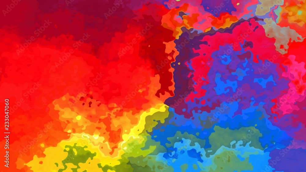 abstract animated twinging stained background seamless loop video - watercolor splotch effect - ... rainbow full color spectrum - magenta, pink, red, orange, yellow, green, blue, violet, purple abstract animated twinging stained background seamless loop video - watercolor splotch effect - ... rainbow full color spectrum - magenta, pink, red, orange, yellow, green, blue, violet, purple