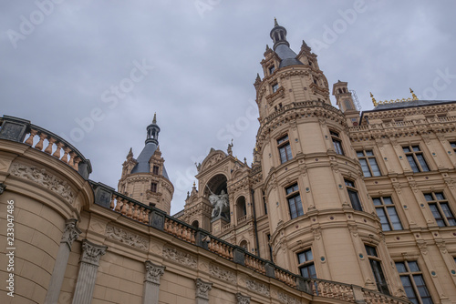 Detailansicht Schloss Schwerin