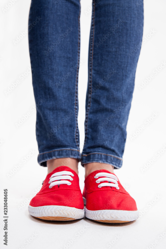 Parent and son Red shoes shoes Parent and son Red shoes shoes