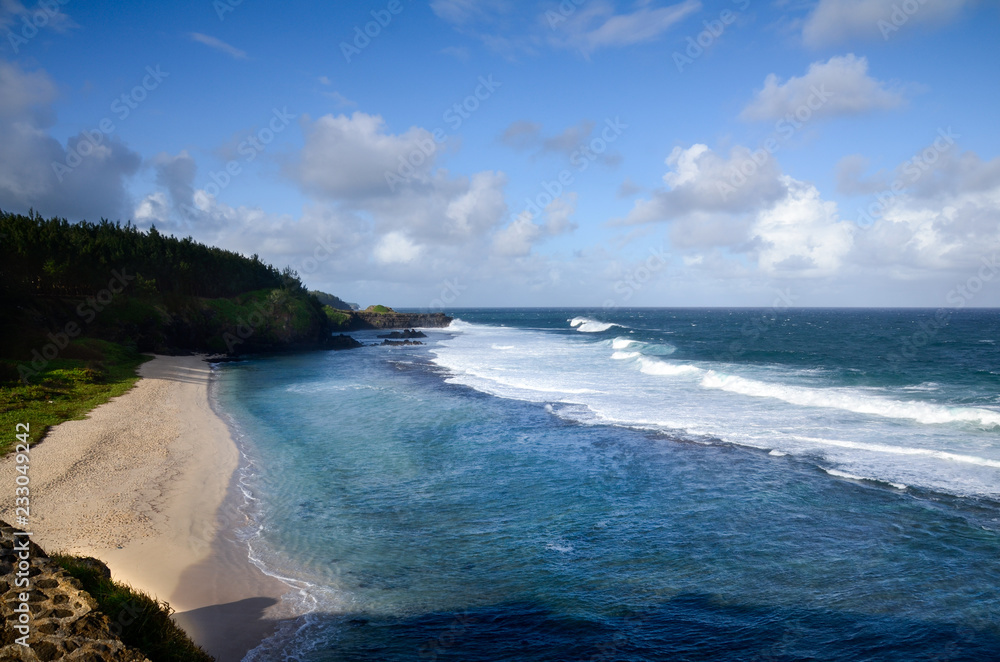 Gris Gris, southern wild coast of Mauritius - rough seas Gris Gris, southern wild coast of Mauritius - rough seas