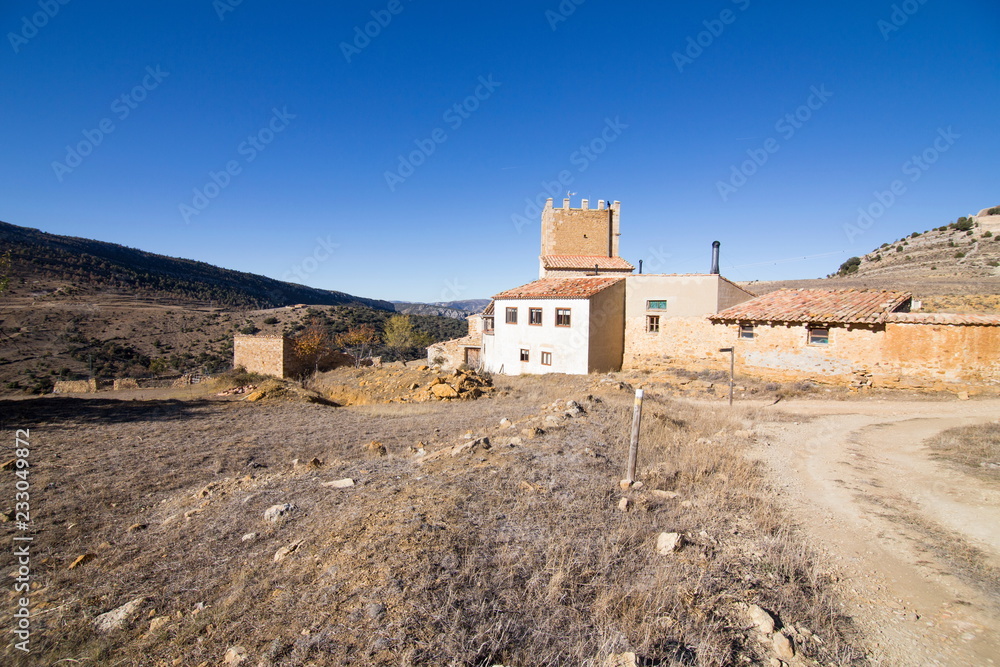 Villarluengo village Teruel province Aragon Spain