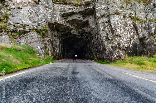 beautiful hand hewn rock tunnel - Glengarriff, Co. Cork photo
