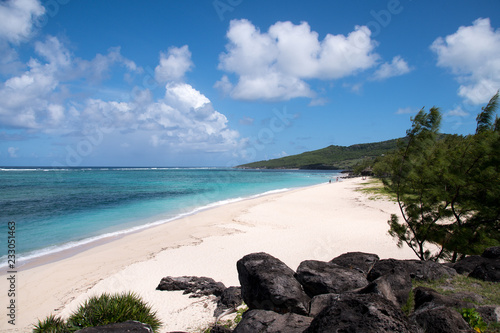 Saint Francois Beach in Rodrigues Island