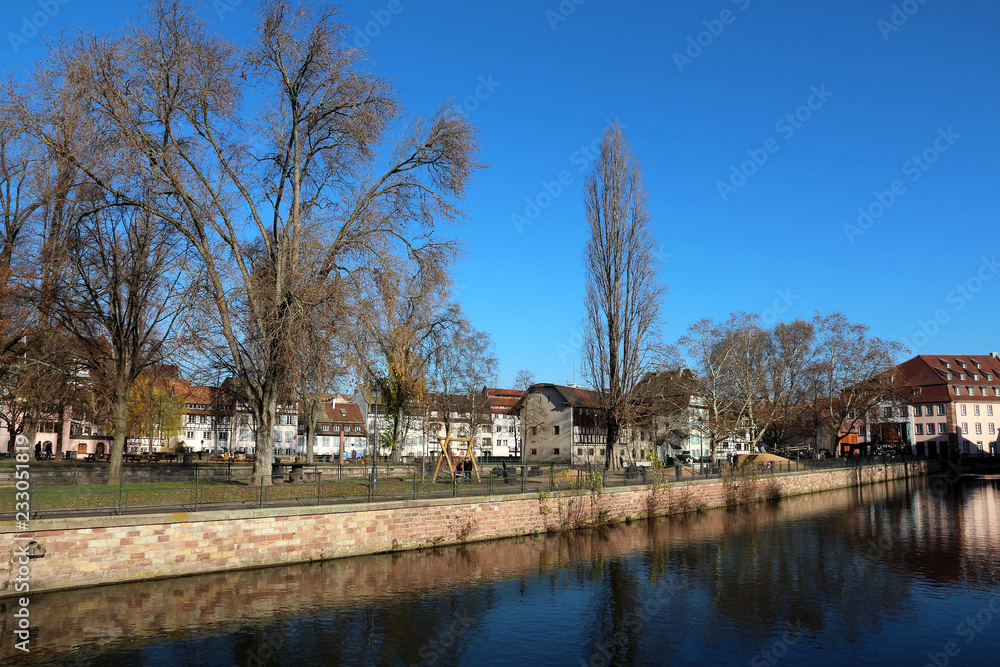 Fototapeta premium Picturesque old town Strasbourg - Alsace - France