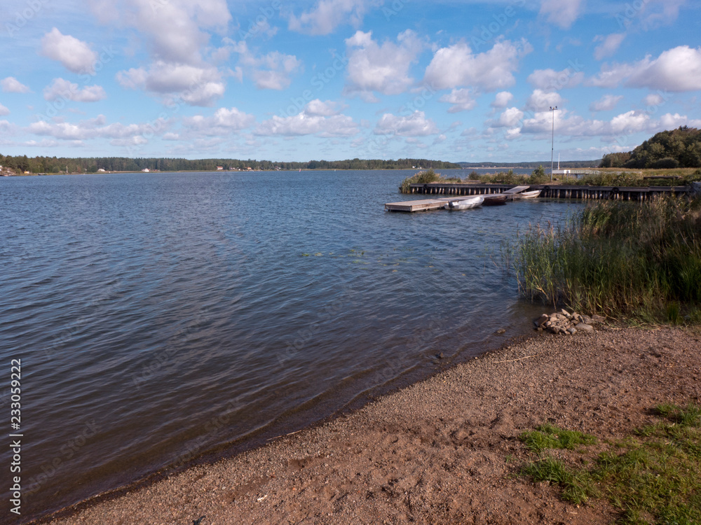 Sommerurlaub am Vänern See bei Kristinehamn im Värmland Schweden