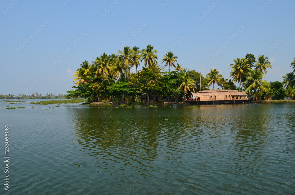 Fototapeta premium Kerala houseboats