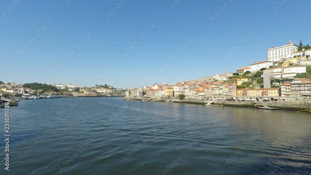 douro river in porto on a sunny day douro river in porto on a sunny day