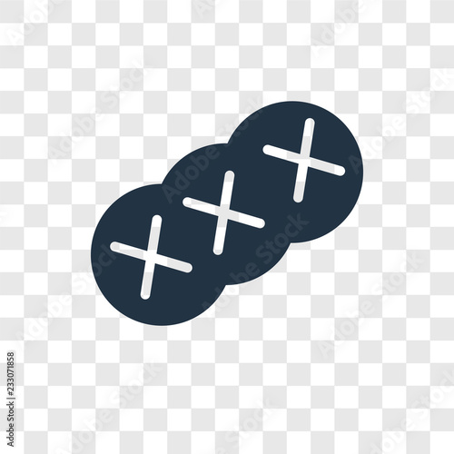 Challah vector icon isolated on transparent background, Challah transparency logo design