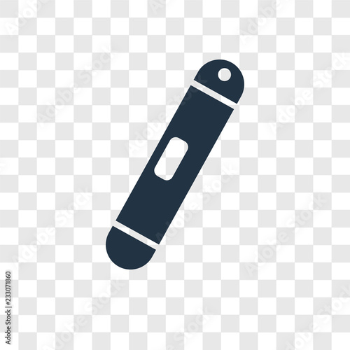 Mezuzah vector icon isolated on transparent background, Mezuzah transparency logo design