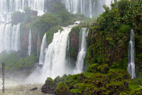 Iguassu Falls  the largest series of waterfalls of the world  Argentina