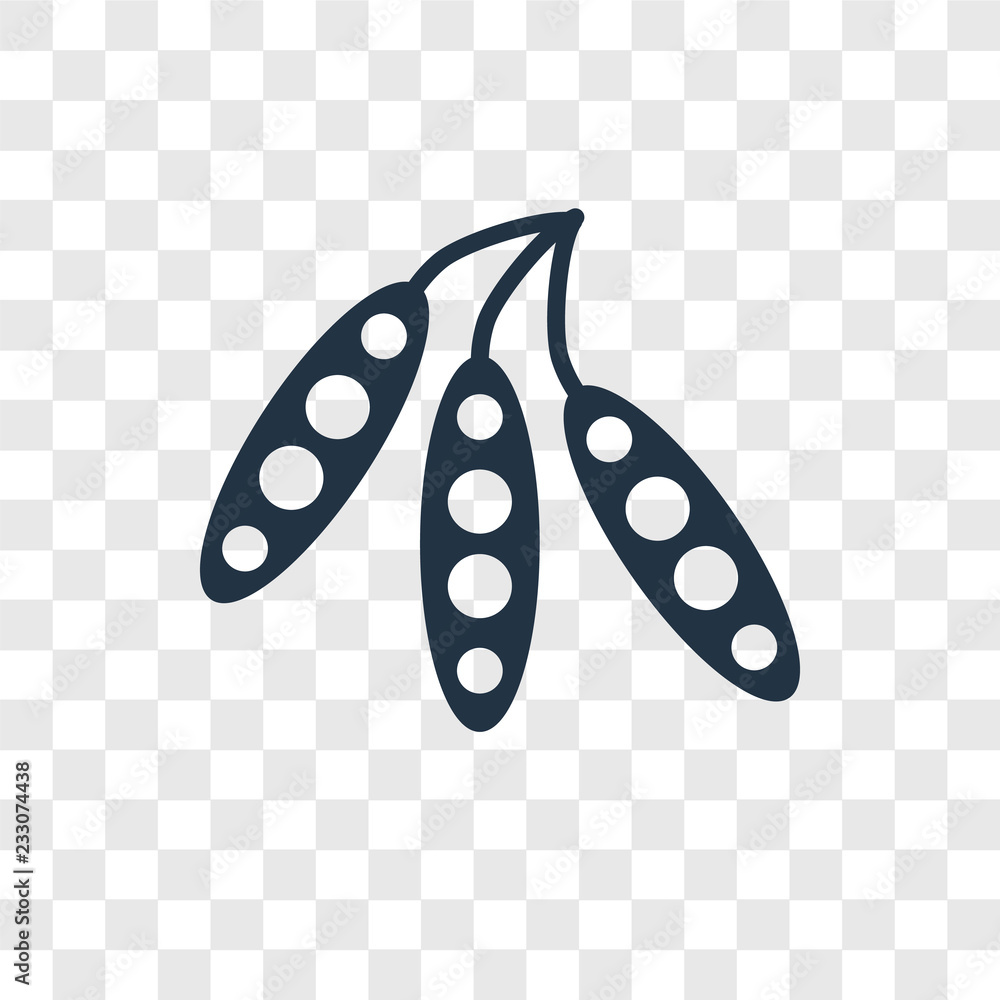 Peas vector icon isolated on transparent background, Peas transparency logo design Peas vector icon isolated on transparent background, Peas transparency logo design