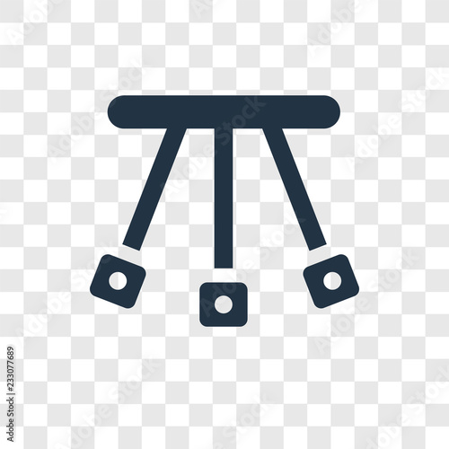 Momentum vector icon isolated on transparent background, Momentum transparency logo design