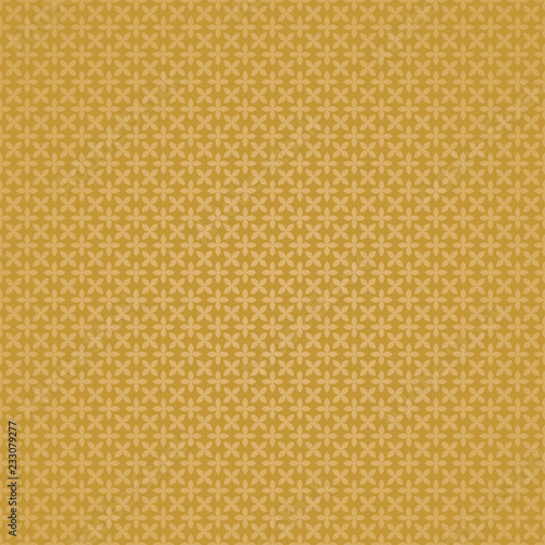 Seamless golden vintage background. Repeating luxury style texture.