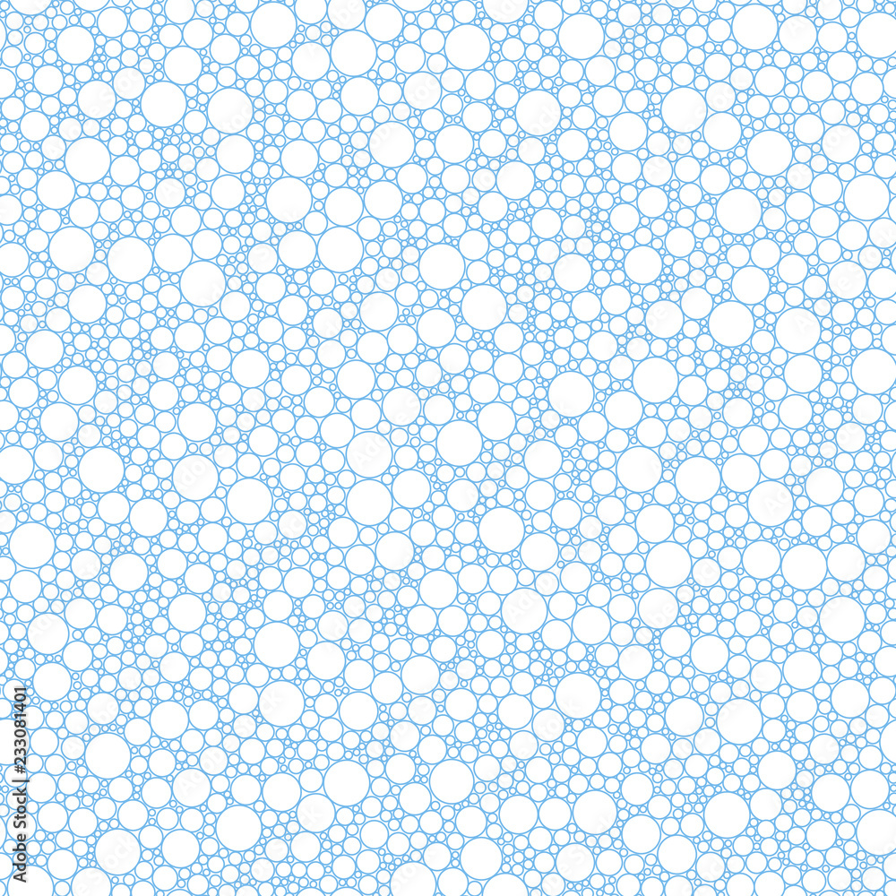 Abstract seamless pattern small blue circles texture background
