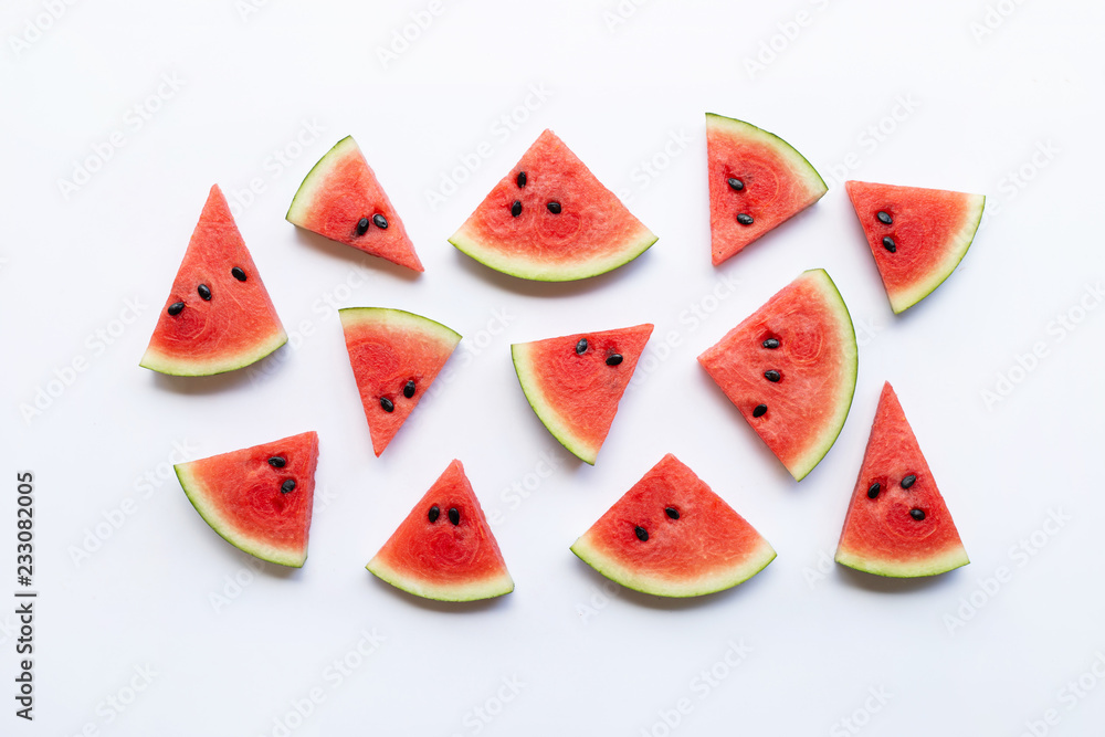 Cut Watermelon slices Cut Watermelon slices