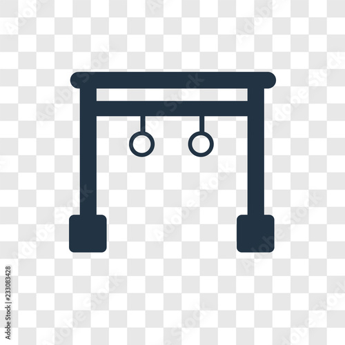 Rings vector icon isolated on transparent background, Rings transparency logo design