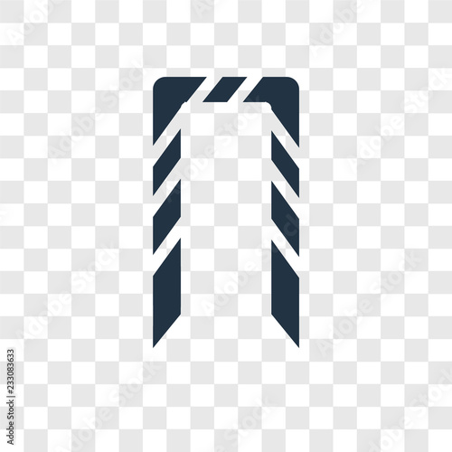Rope vector icon isolated on transparent background, Rope transparency logo design