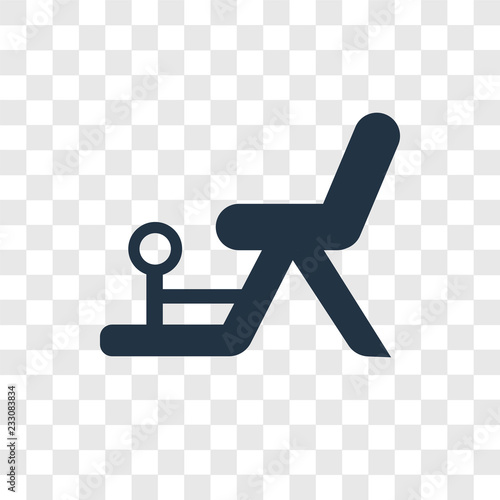 Machine vector icon isolated on transparent background, Machine transparency logo design