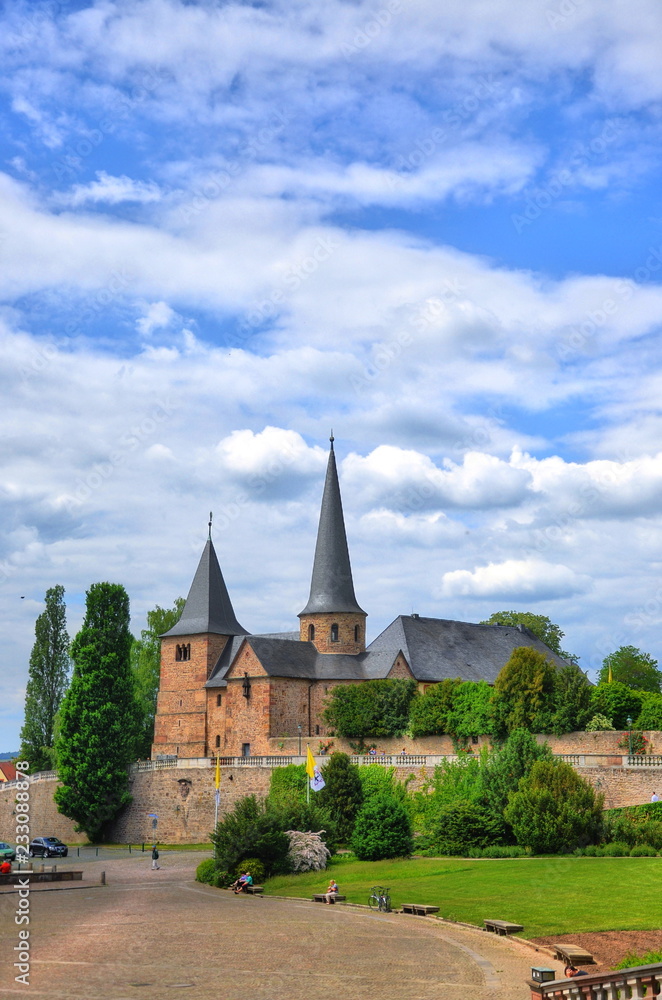 Fuldaer Dom Cathedral in Fulda, Hessen, Germany Fuldaer Dom Cathedral in Fulda, Hessen, Germany