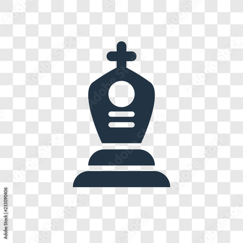 Tomb vector icon isolated on transparent background, Tomb transparency logo design